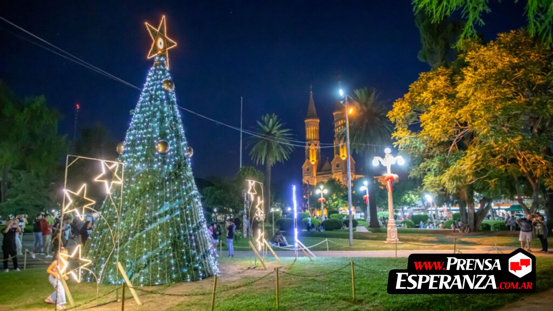 Navidad con Esperanza: hoy habrá encendido de árboles navideños, actividades y música en vivo