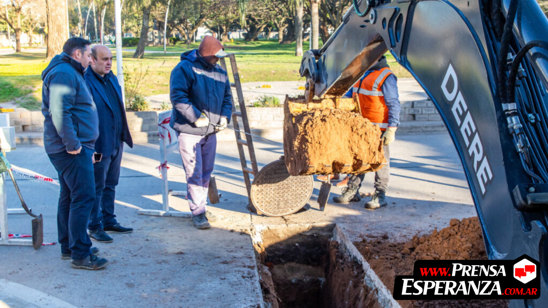 Avanza la obra de cloacas y proyectan 700 nuevas conexiones en Norte y Sur