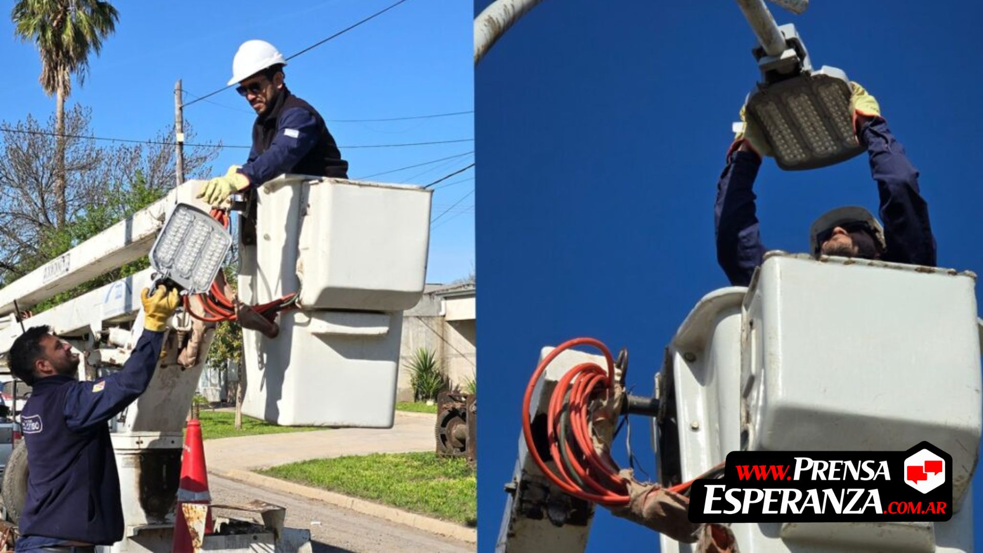 La Municipalidad inaugurará la nueva iluminación en avenida San Martín