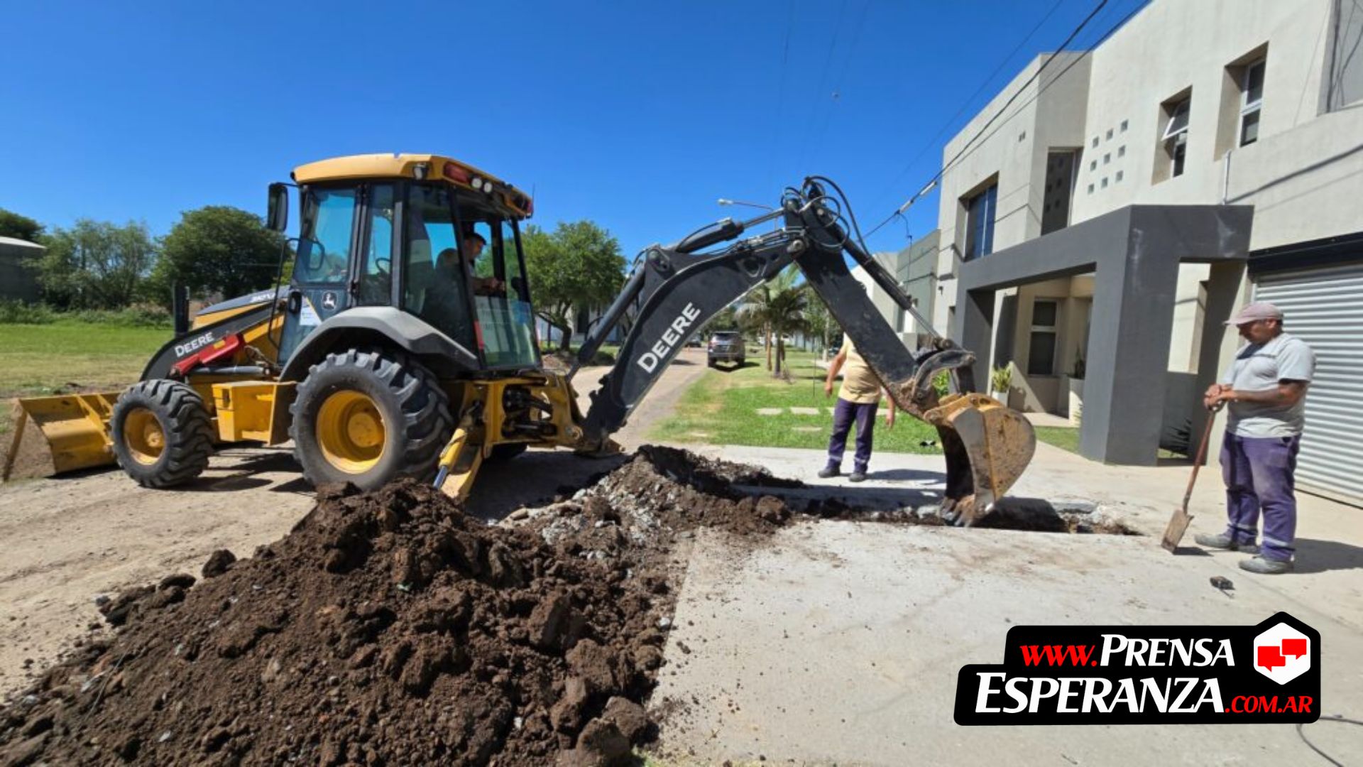 El Municipio recuerda que aún no está habilitado el acceso domiciliario a la red cloacal en barrio Este