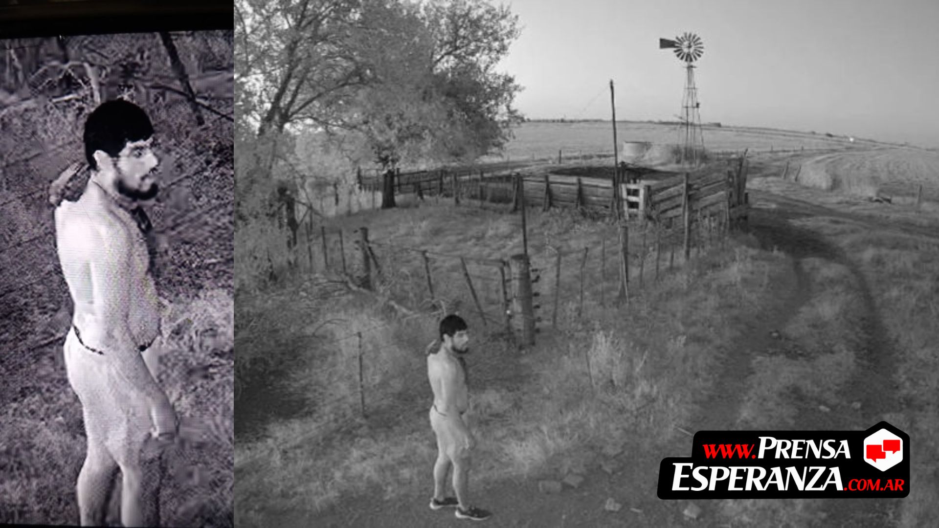 Humboldt: cámara solar permitió frustrar un intento de abigeato y detener al sospechoso