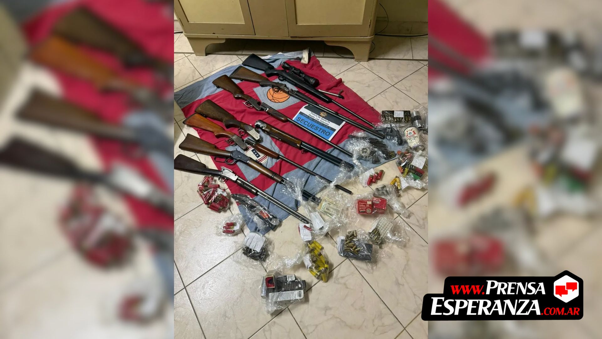 Operativo en Pilar: secuestran armas tras una denuncia por amenazas