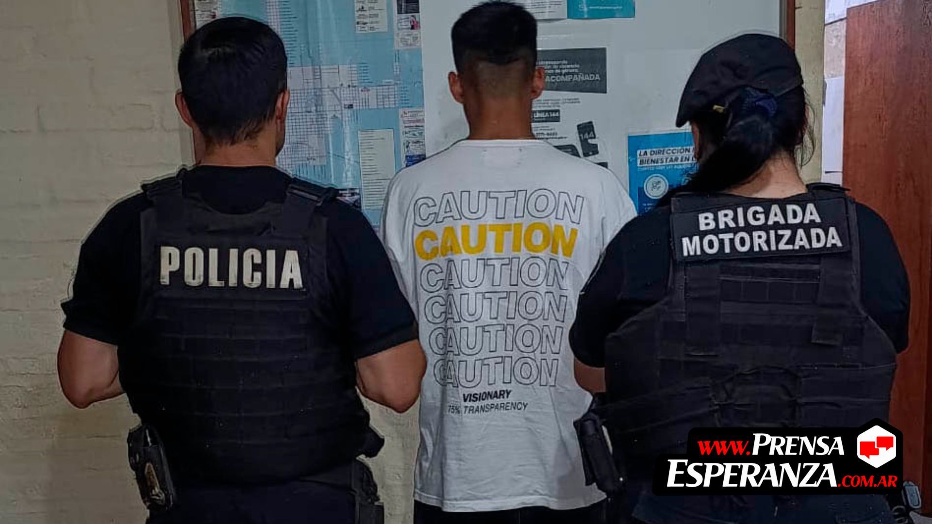 Detienen en Esperanza a un joven rafaelino que llevaba droga durante un control de tránsito