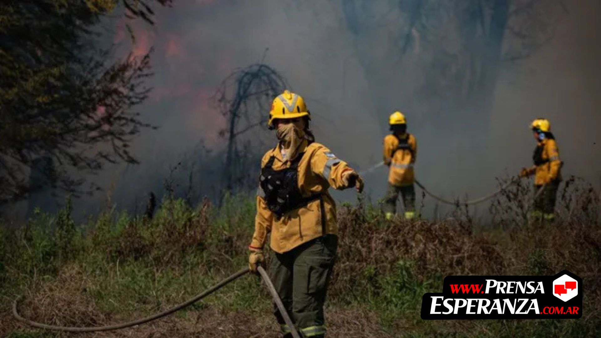 Santa Fe en alerta roja por riesgo extremo de incendios forestales: refuerzan prevención y suman un avión hidrante